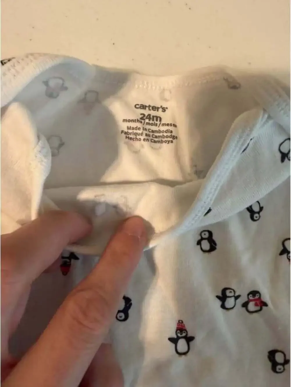 Carter's Penguin Onesie and Garanimals Joggers Set